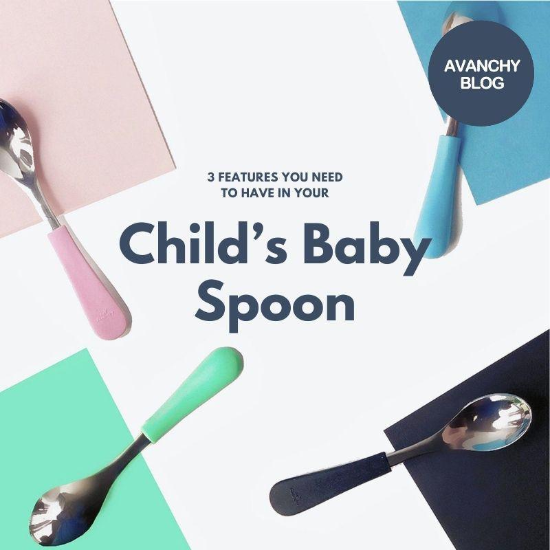 3 Features You Need To Have in Your Child’s Baby Spoon - Avanchy Sustainable Baby Dishware