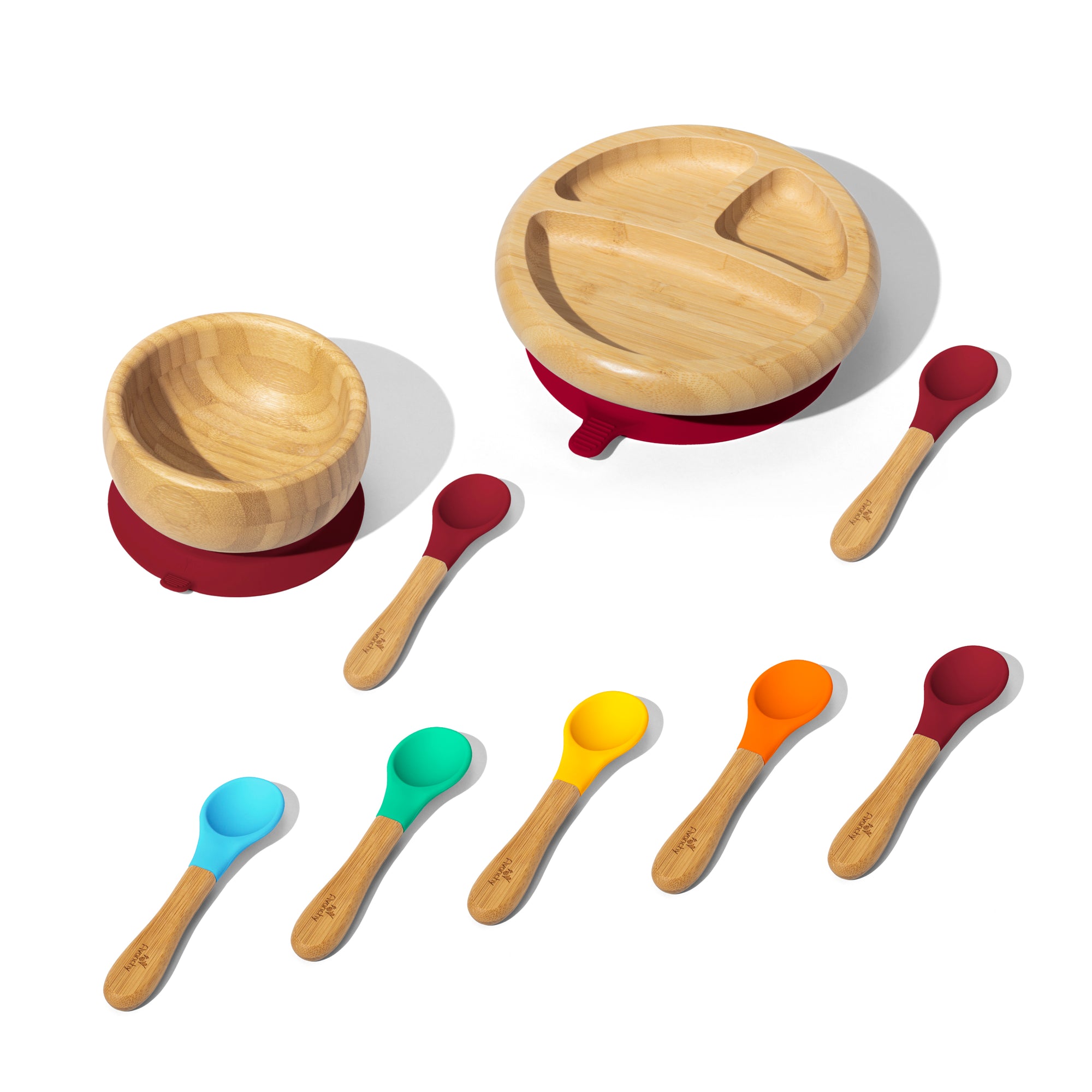 Build-A-Rainbow Gift Set - Avanchy Sustainable Baby Dishware