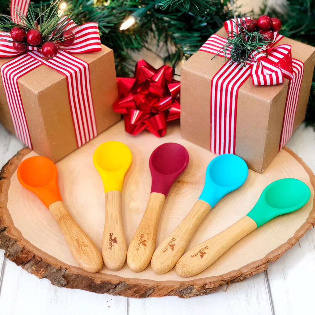 Bamboo Baby Spoons: Baby’s First Christmas Must-Have