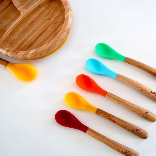 Choosing The Right Spoon For Your Baby - Avanchy Sustainable Baby Dishware