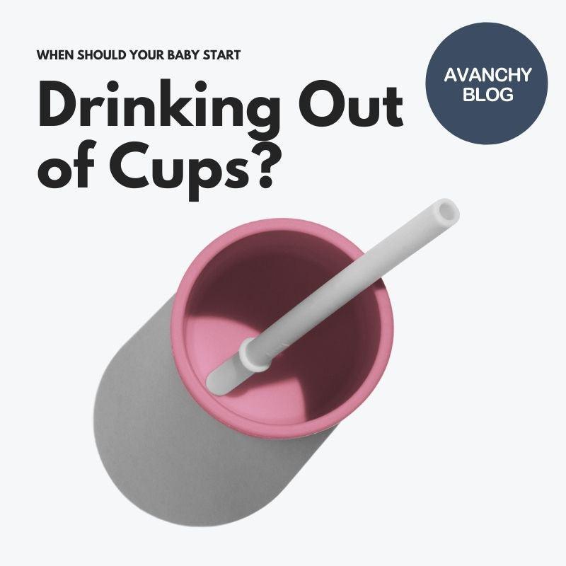 When Should Your Baby Start Drinking Out of Cups? - Avanchy Sustainable Baby Dishware