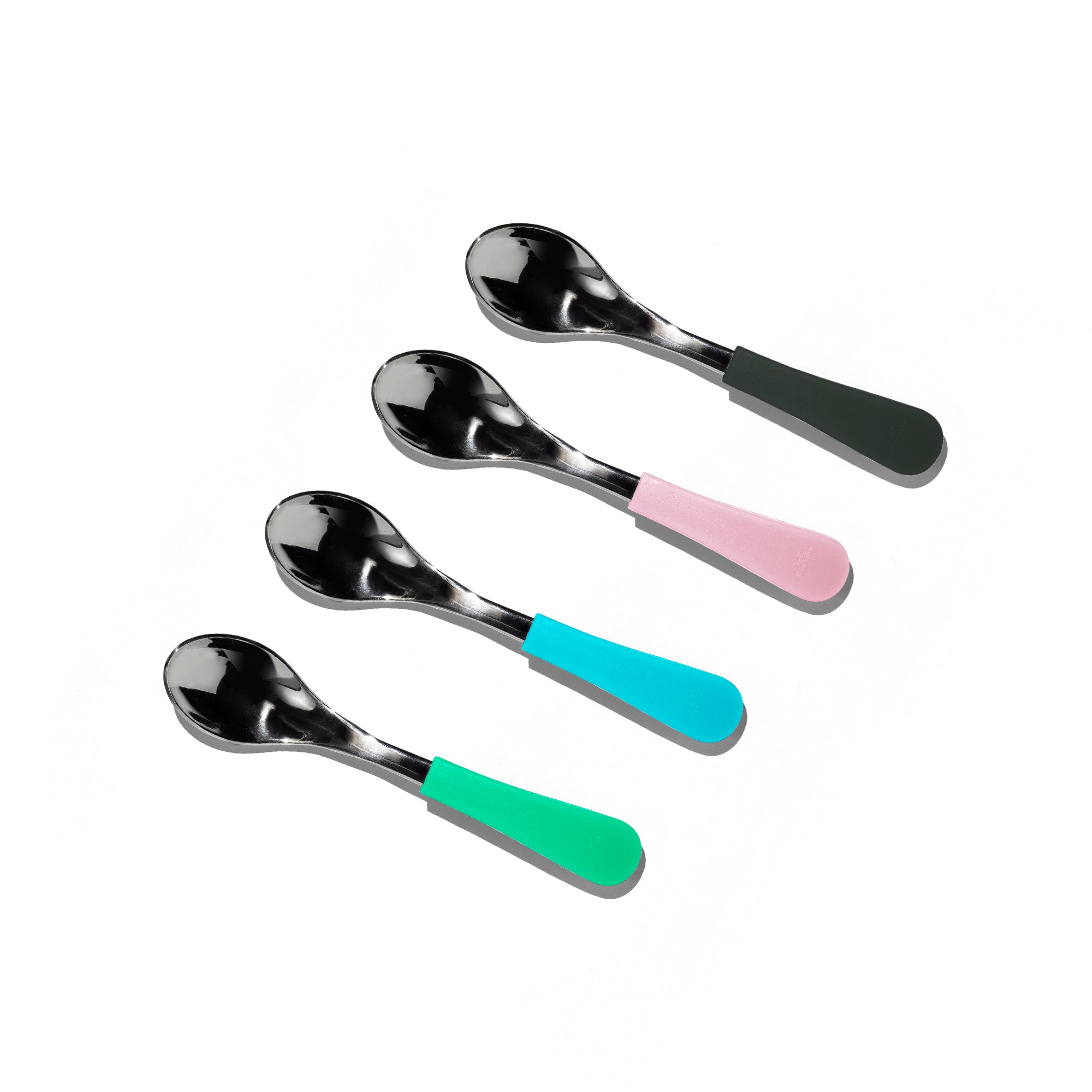 Avanchy Stainless Steel Baby Spoons BLW Infant Self Feeding Spoon