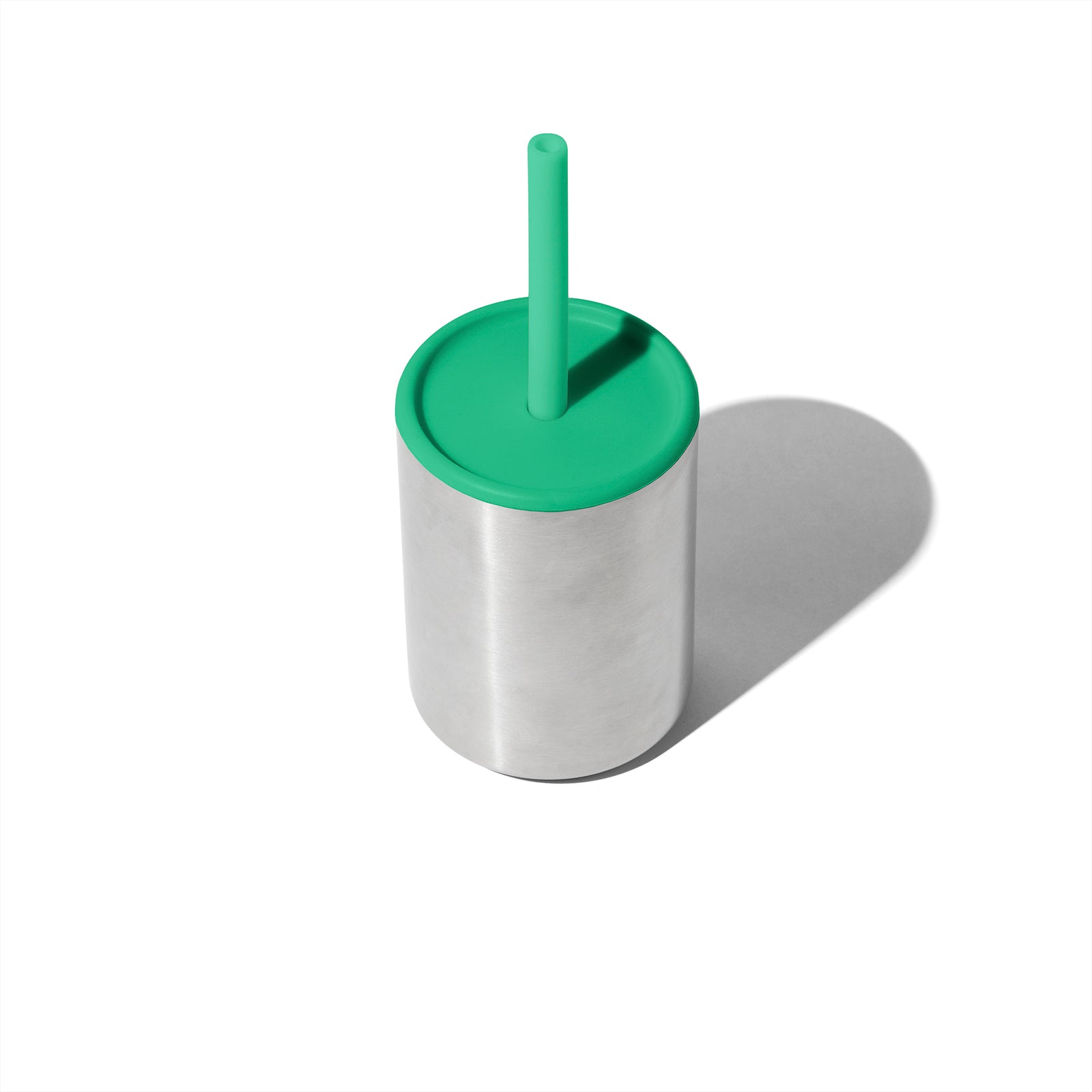 8 oz Medium Sippy Cup + Straw | Stainless Steel