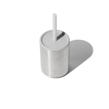 8 oz Medium Sippy Cup + Straw | Stainless Steel