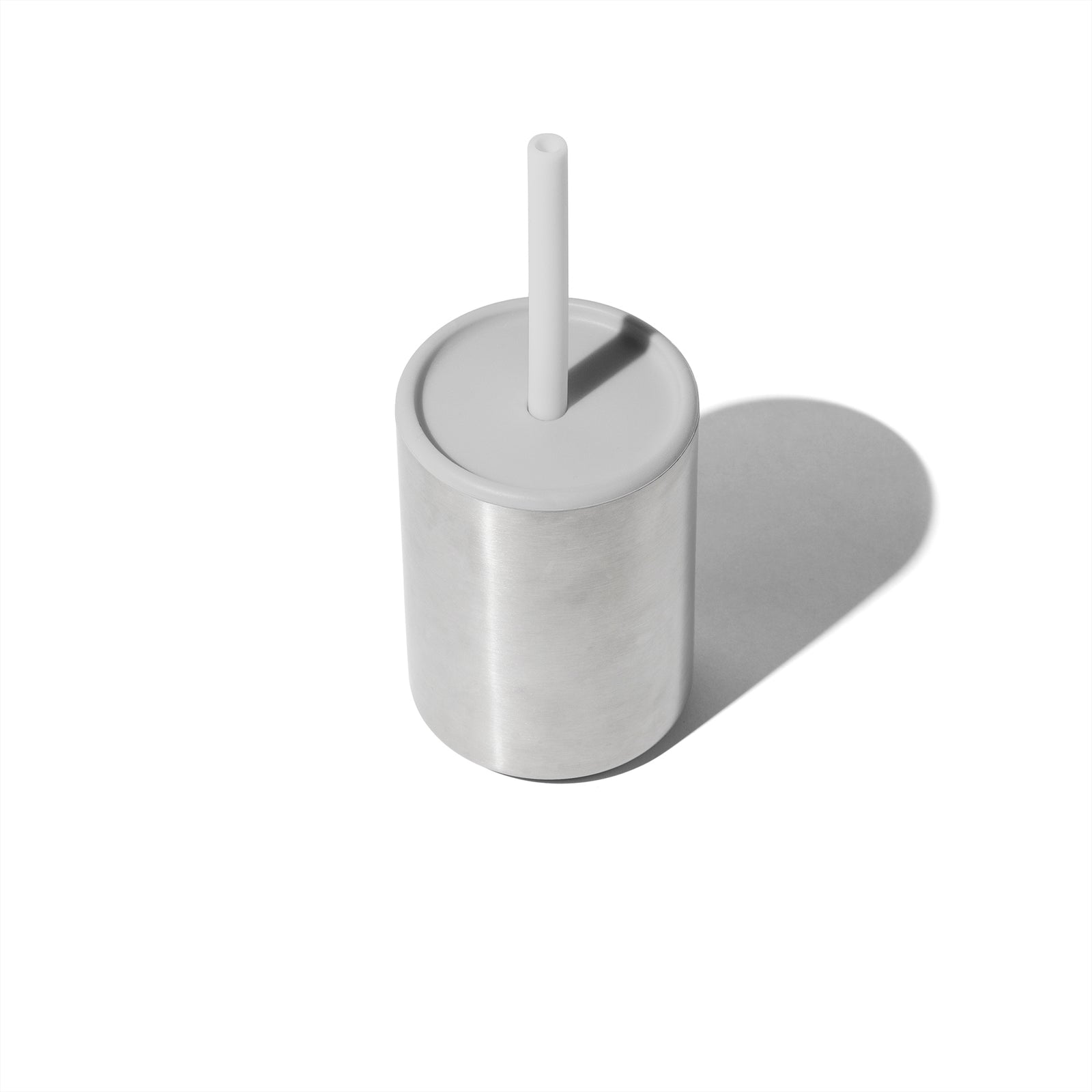 8 oz Medium Sippy Cup + Straw | Stainless Steel