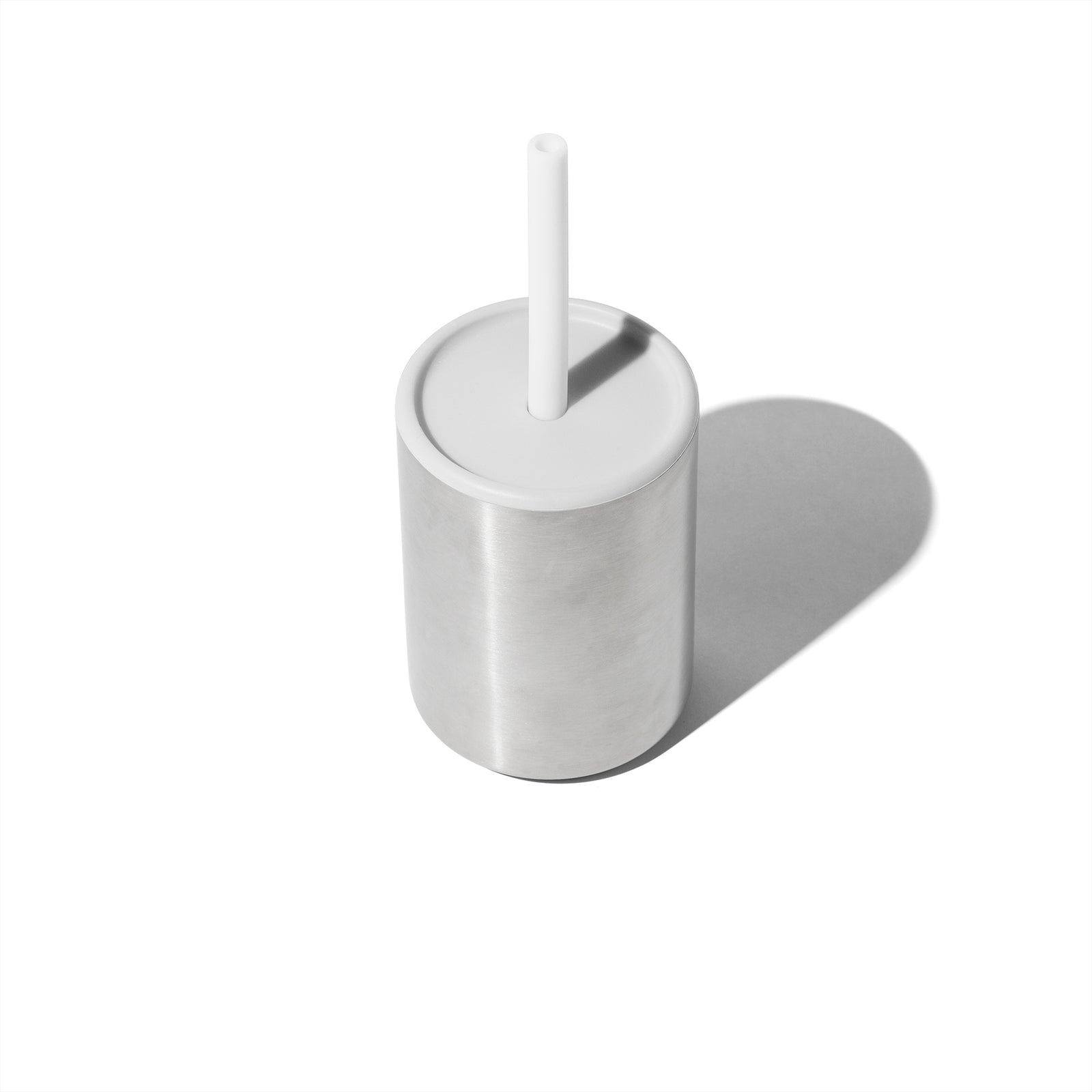 8 oz Medium Sippy Cup + Straw | Stainless Steel