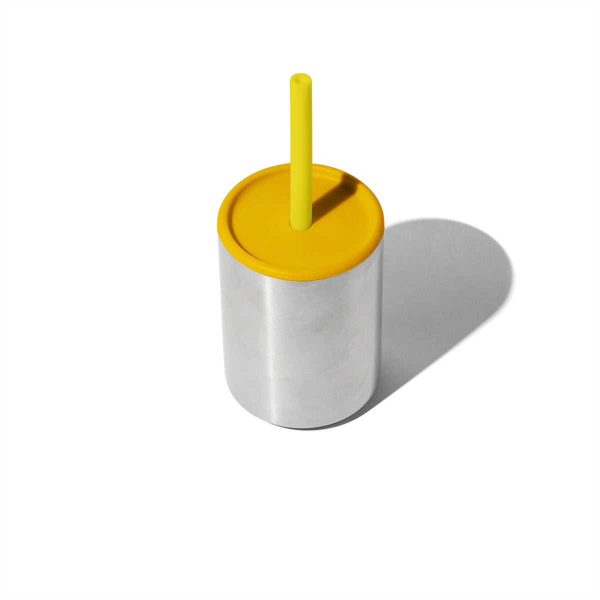 8 oz Medium Sippy Cup + Straw | Stainless Steel