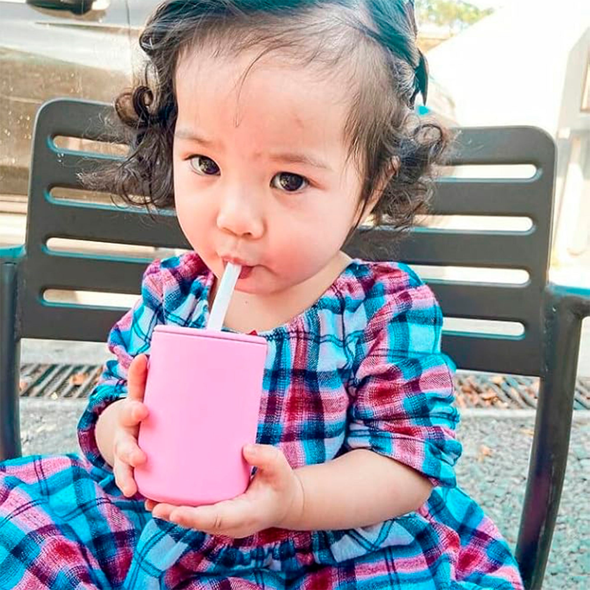 5 oz Small Sippy Cup + Straw |  Silicone