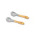 Bamboo Baby Forks - Avanchy Sustainable Baby Dishware