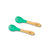 Bamboo Baby Led Weaning Forks - BLW 6 months - Avanchy Sustainable Baby Dishware