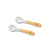 Bamboo Baby Led Weaning Forks - BLW 6 months - Avanchy Sustainable Baby Dishware