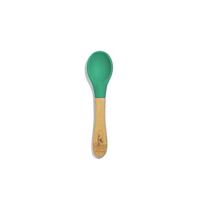 Baby Spoon Regular Scoop | Bamboo & Silicone