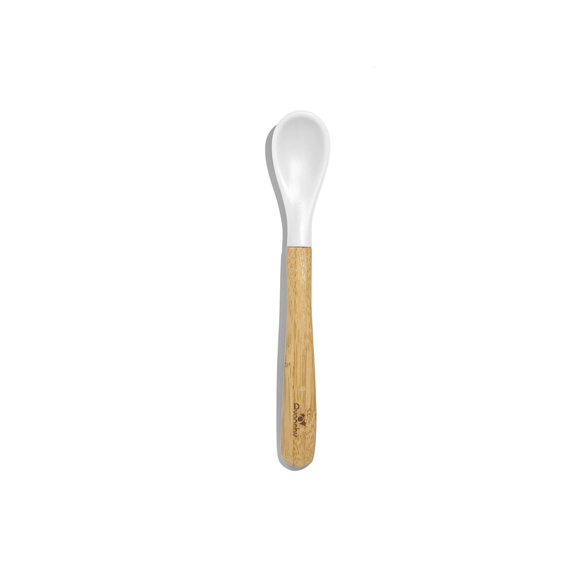 Bamboo Infant Spoons - BLW Baby Self Feeding Single Spoon | Thin - Long - Avanchy Sustainable Baby Dishware