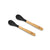 Bamboo Infant Spoons - BLW Baby Self Feeding Spoon | Thin - Long - Avanchy Sustainable Baby Dishware