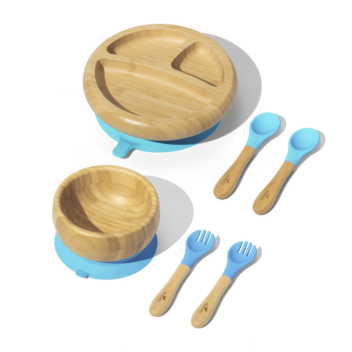 Bamboo Starter Kits - Avanchy Sustainable Baby Dishware
