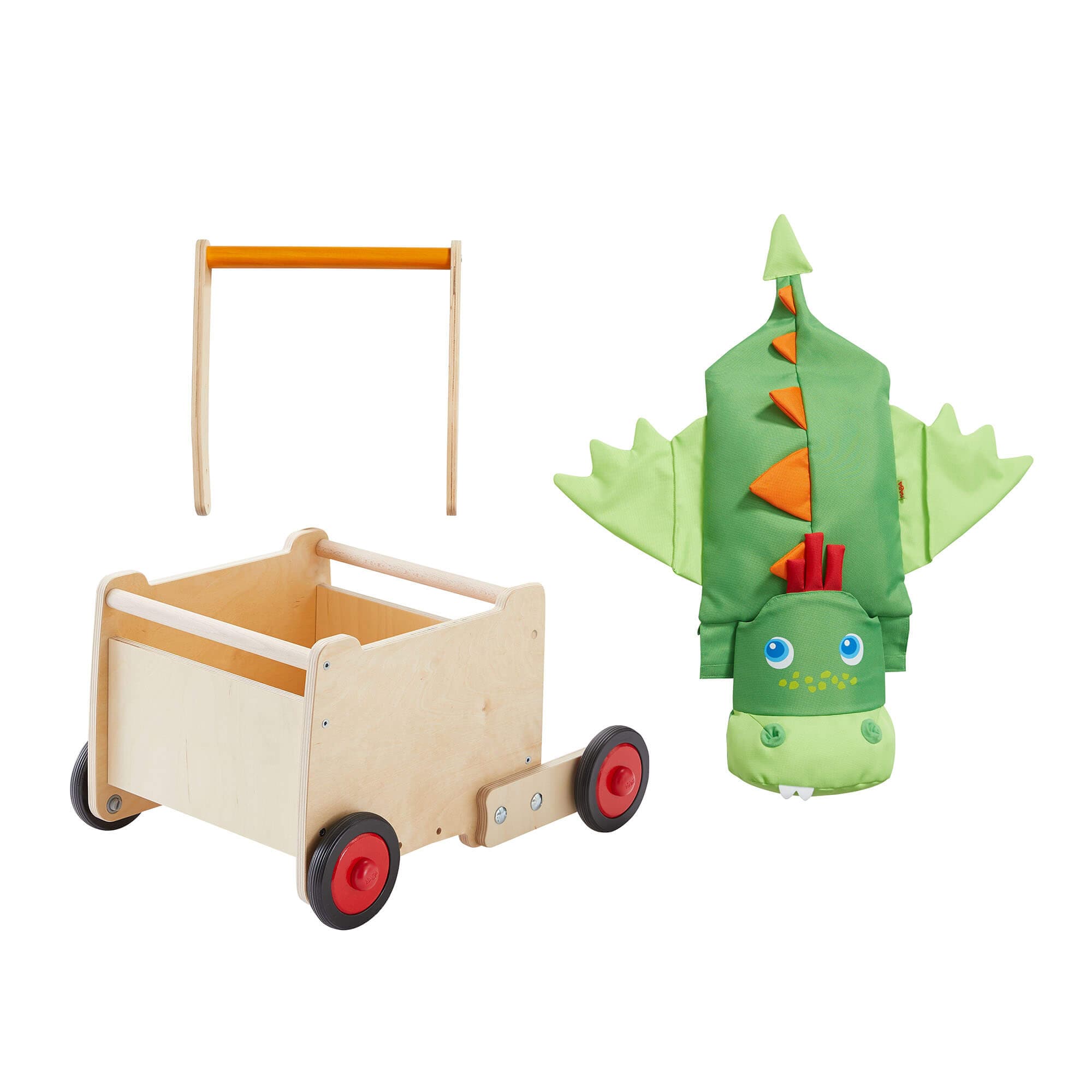 Dragon Wagon Baby Walker - Avanchy Sustainable Baby Dishware