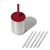 Medium Stainless Steel Sippy Cup Insulate with Straw + 2 Lids - Avanchy Sustainable Baby Dishware