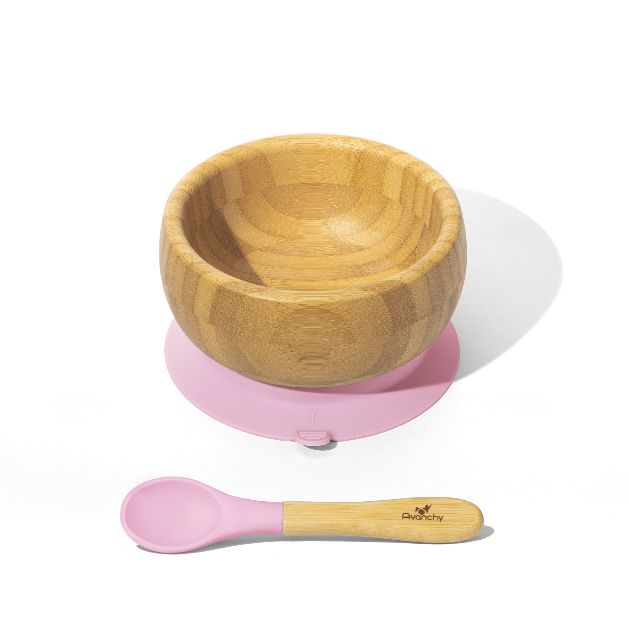 Baby Bowl + Spoon | Bamboo & Silicone