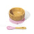 Bamboo Baby Bowls - BLW Removeable Suction Infant Feeding Bowl + Spoon Set