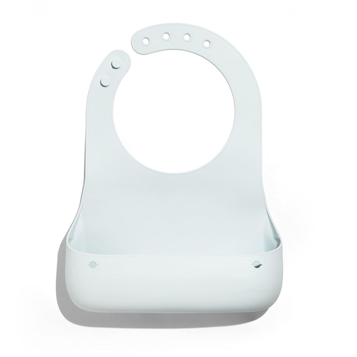 Roll &amp; Go Silicone Bib + Spoon - Avanchy Sustainable Baby Dishware