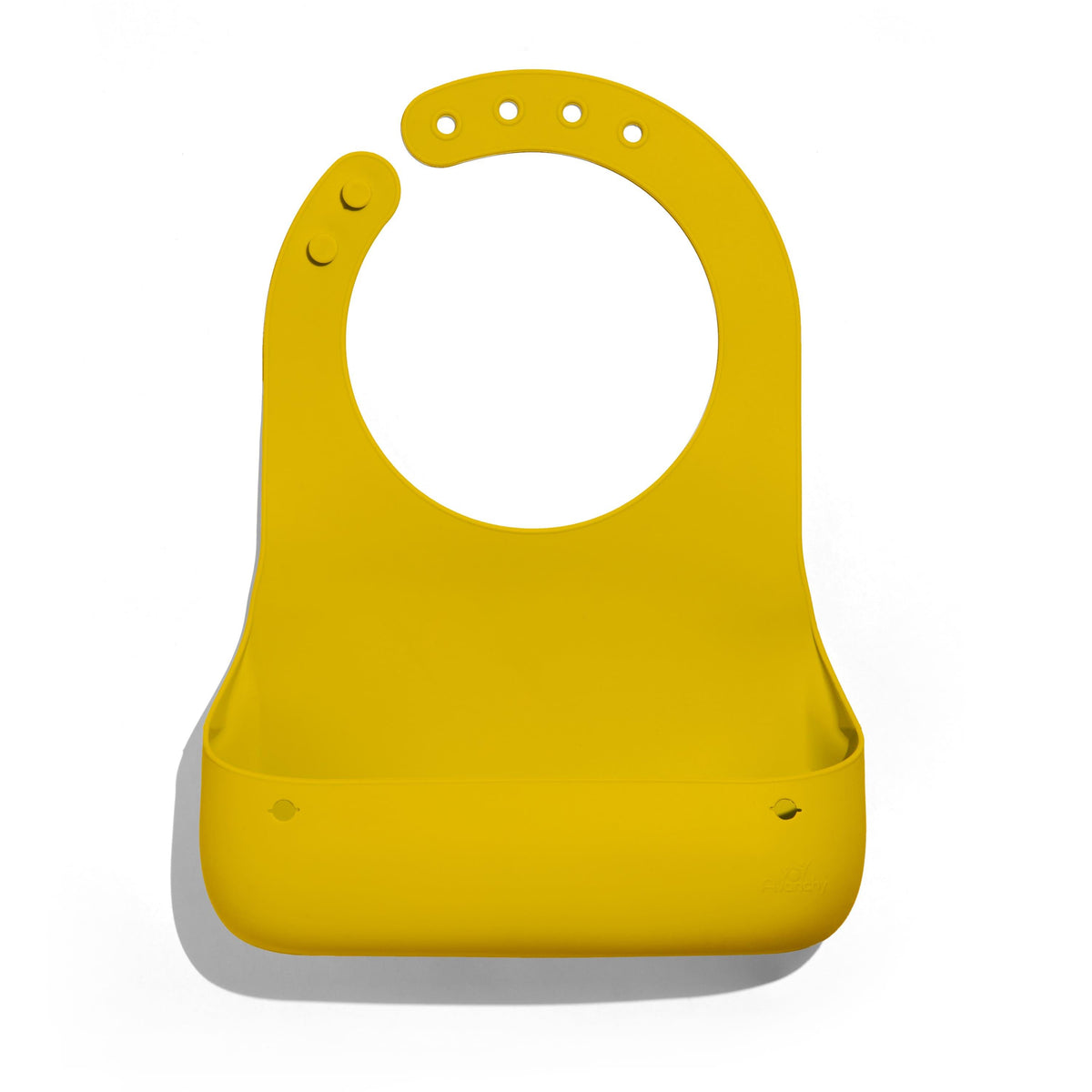 Roll &amp; Go Silicone Bib + Spoon - Avanchy Sustainable Baby Dishware