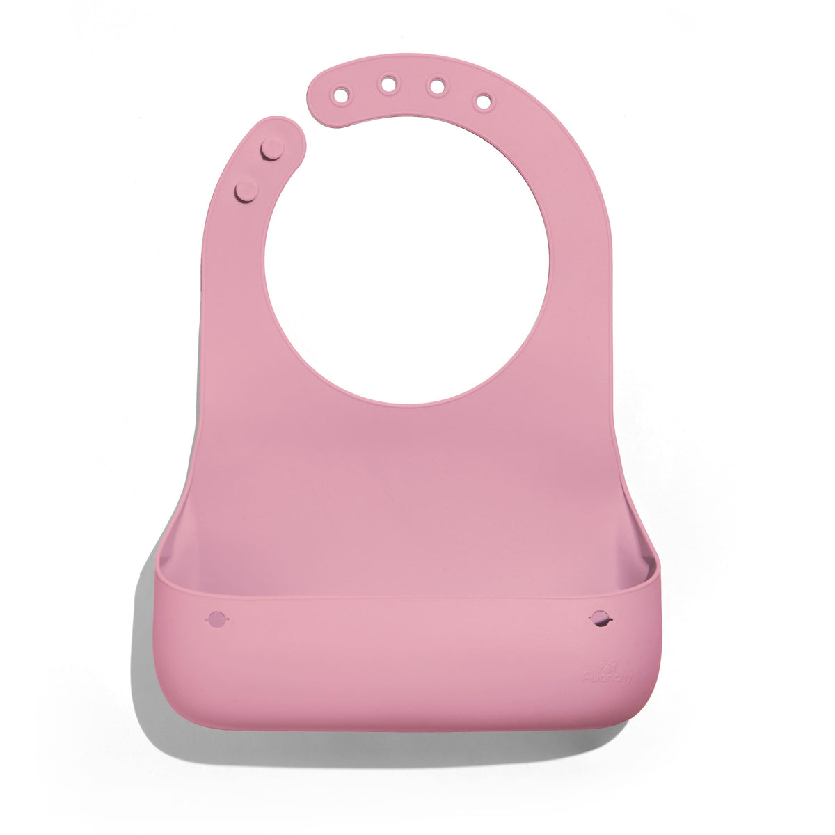 Roll &amp; Go Silicone Bib + Spoon - Avanchy Sustainable Baby Dishware