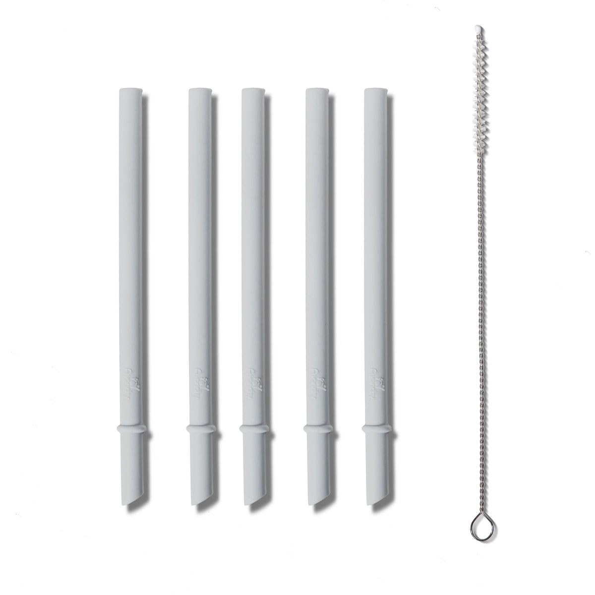 Silicone Baby Straws - Avanchy Sustainable Baby Dishware