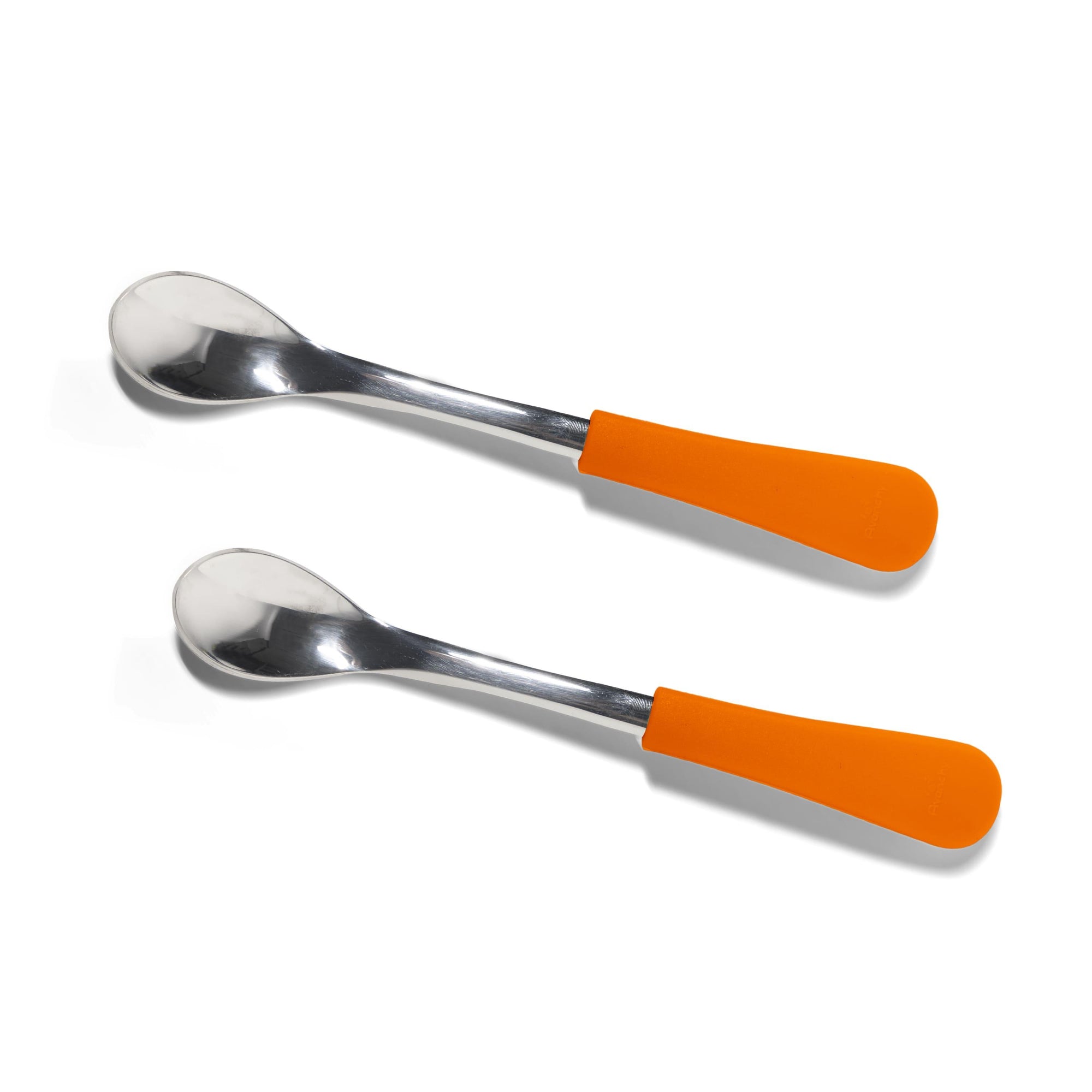Stainless Steel Infant Spoons, 2 Pack - Avanchy Sustainable Baby Dishware