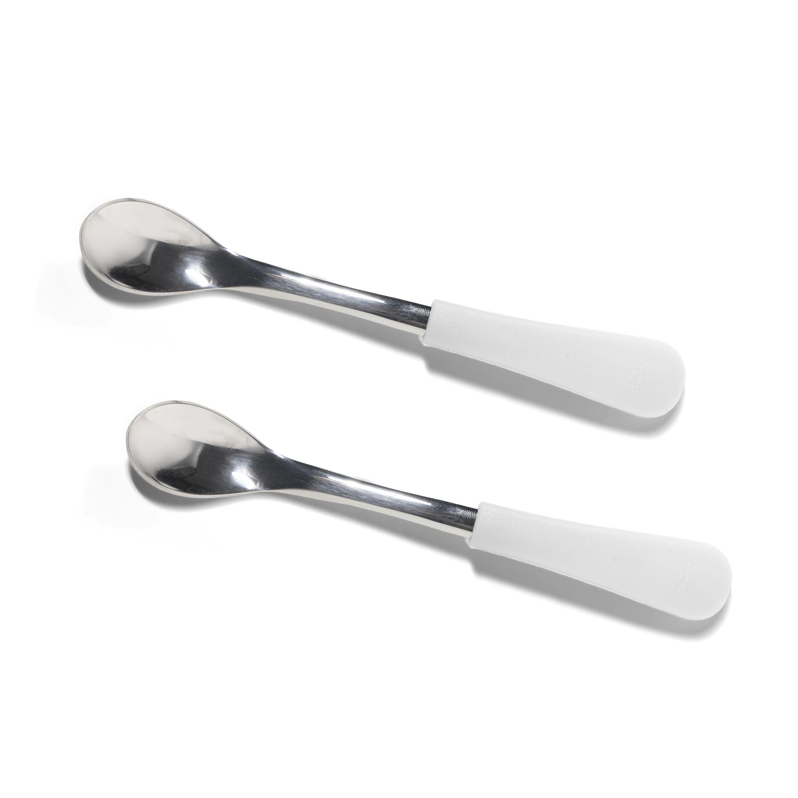Avanchy Stainless Steel Infant Spoons BLW Baby Self Feeding Spoon