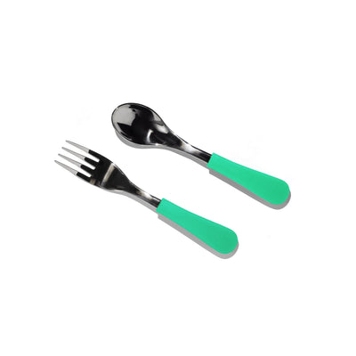 Avanchy Bamboo Baby Fork 5 pack - Blue Set main image 0