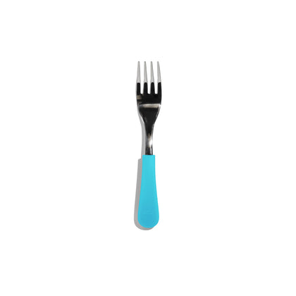 Stainless Steel Training Single Fork - Baby Led Weaning Forks - BLW 6 months - Avanchy Sustainable Baby Dishware