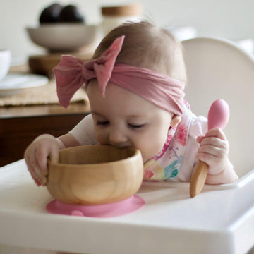 Baby Suction Plate, Bamboo Baby Plates
