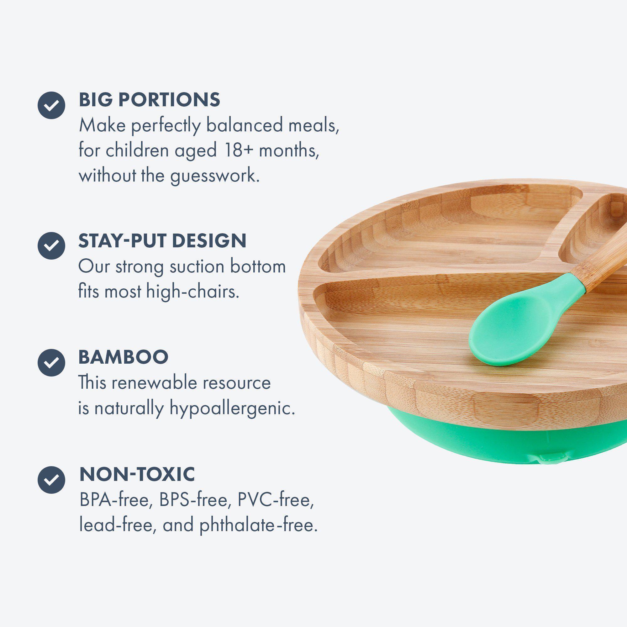 Essential Dishes Bundle - Avanchy Sustainable Baby Dishware